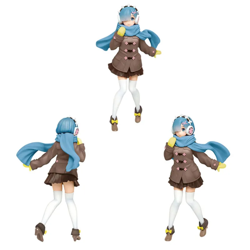 

Genuine Anime Figures TAITO Life In A Different World From Zero Rem Kawaii Doll Action Figure Toys Model