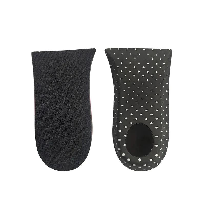 Invisible Height Increased EVA Memory Foam Insoles For Unisex Shoes Inner Sole Shoe Insert Lift Half Heel Comfort Heightening