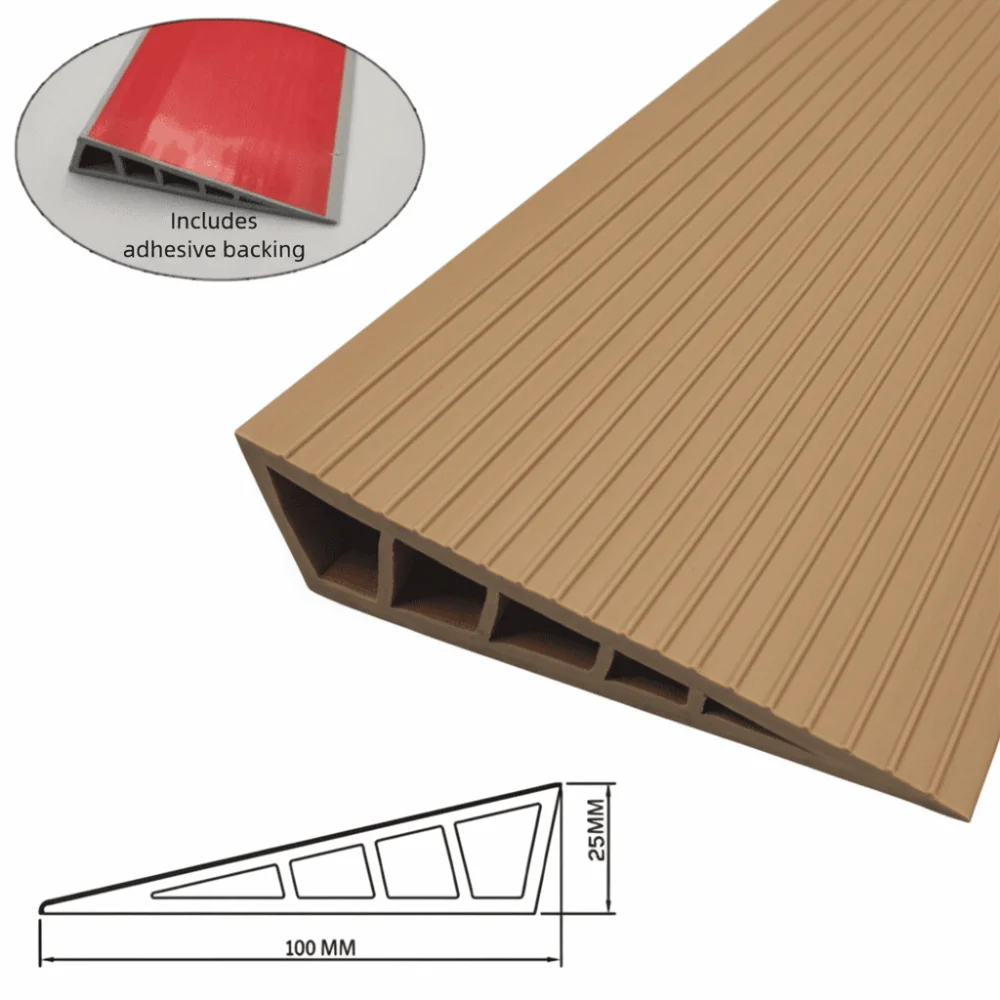 NEW Carpet To Tile Rise Threshold Ramps 60cm Self Adhesive Wheelchairs ...