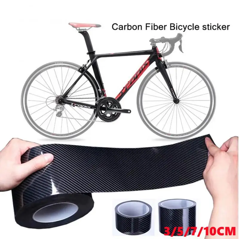 BikeFrameProtectionStickersTape5DCarbonFiber06mmThickBicycle
