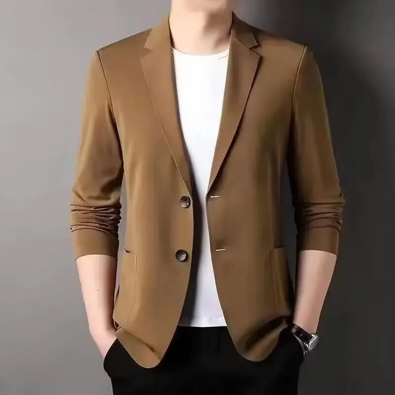Spring and autumn men's vest new slim Korean men's work clothes suit vest men's best man professional wear men's vest 3