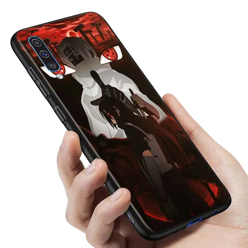 Naruto Itachi Skunk For Samsung Galaxy A90 A80 A70 A60 A50 A40 A30 A30S A20S A20E A10 A10E A10S S8 S7 S6 Edge Soft Phone Case kawaii samsung cases