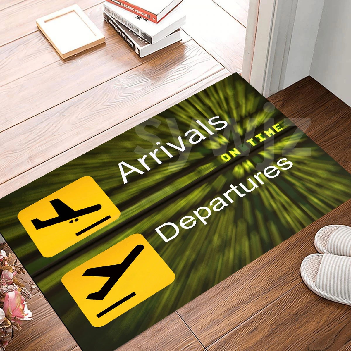 Floor Mat, Polyester Anti-slip for Corridor Kitchen Bedroom
