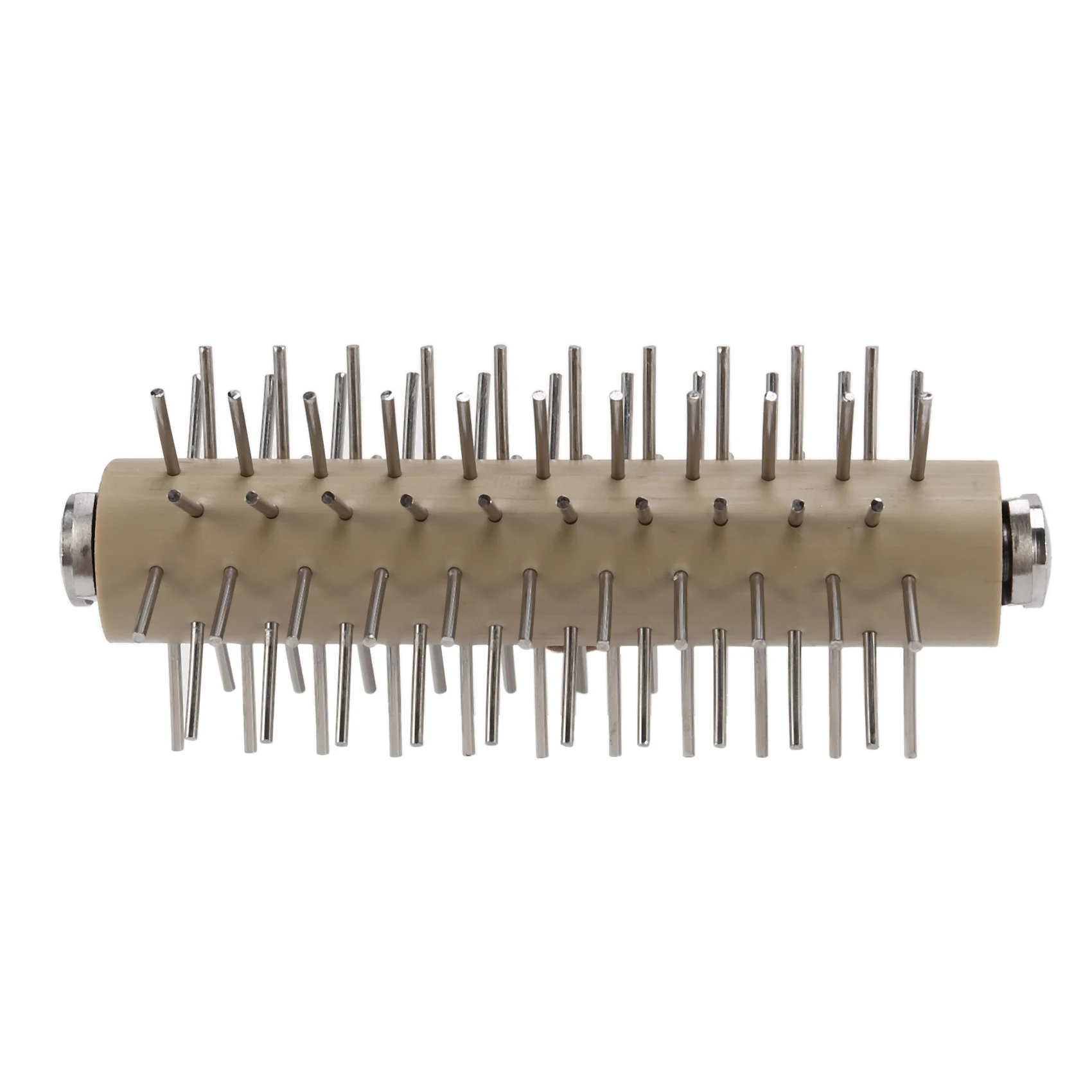 Stainless Steel Wheel Pizza Bread Needle Punchers Roller Pie Pastry Dough Pitter Durable Wooden Handle
