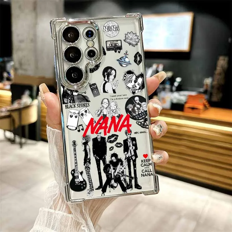 Stylish Cool Anime NANA Plating Anti-Fall Phone Case
