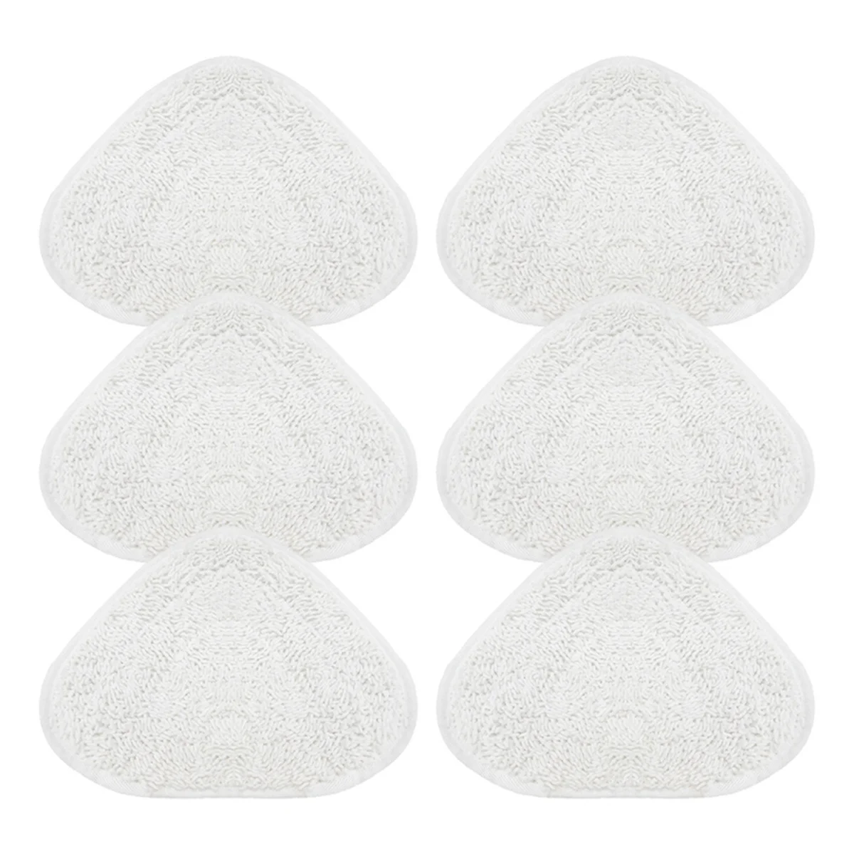 6Pcs Steam Mop Pad Per Vileda Ocedar Aspirapolvere Lavabile Riutilizzabile Triangolo Mop Pad Panno Pulizia Strumento Per Pavimenti