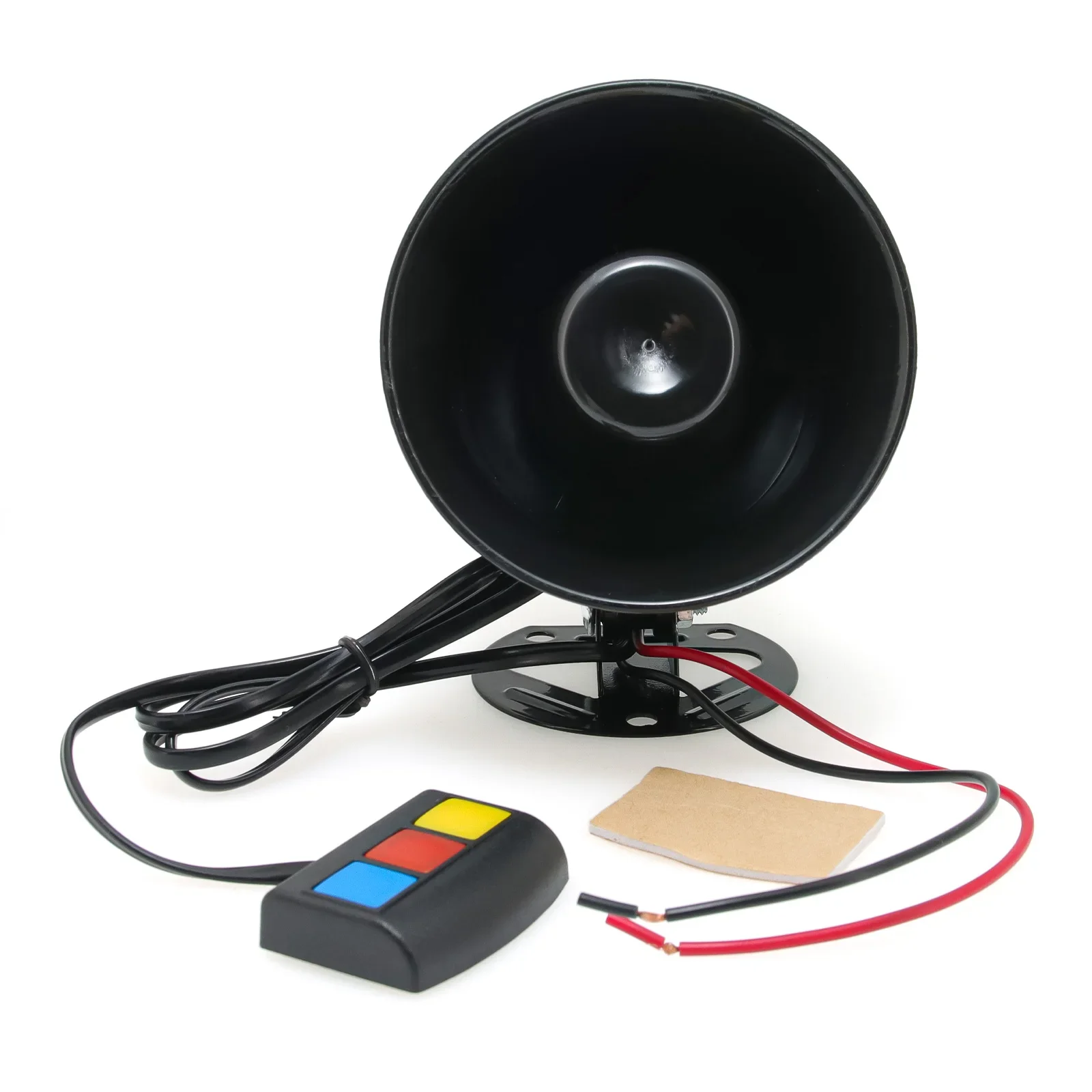 Car siren horn motorcycle horn car air horn 3 Tone Sound Loud Car Horn Air Horn 12V Loud Sound Car Speaker Motorcycle Police Fire Siren Speaker CH0018