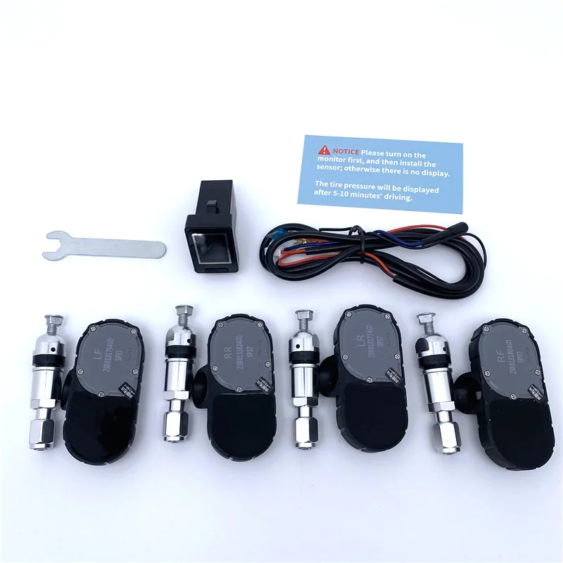 ڵ  TPMS Ÿ̾ з ͸ ý, 4  LCD ÷  , Ÿ ̷ RAV4 ķ