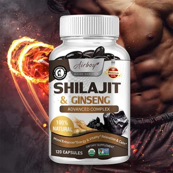 Shilajit - Energy Boost, Enhanced Performance, Promote Heart and Blood Circulation Health 1