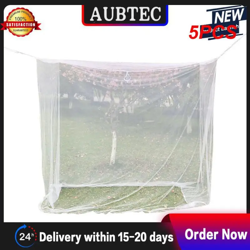 

Палатка с москитной сеткой для отдыха на открытом воздухе, большая дорожная палатка-Репеллент для кемпинга, подвесная кровать, для рыбалки, пешего туризма, с сумкой для хранения, 5 шт.