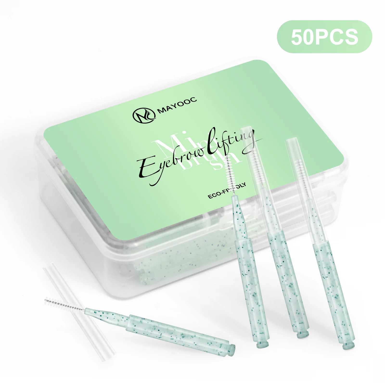 MAYOOC Mini Eyebrow Brush Brow Perm Brush Disposable Brow Lifting thumbnail 8