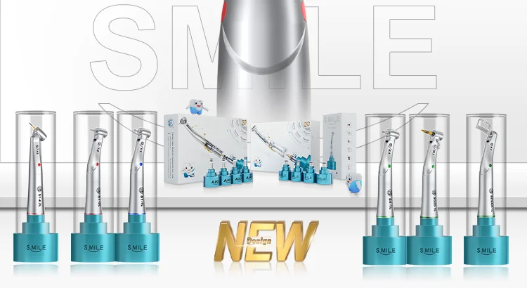 AI-X95/X25/X15/X65 Internal Water Low Speed Contra Angle Handpiece Dental E-Type Air Motor Oral Hygiene Equipment Non-optic