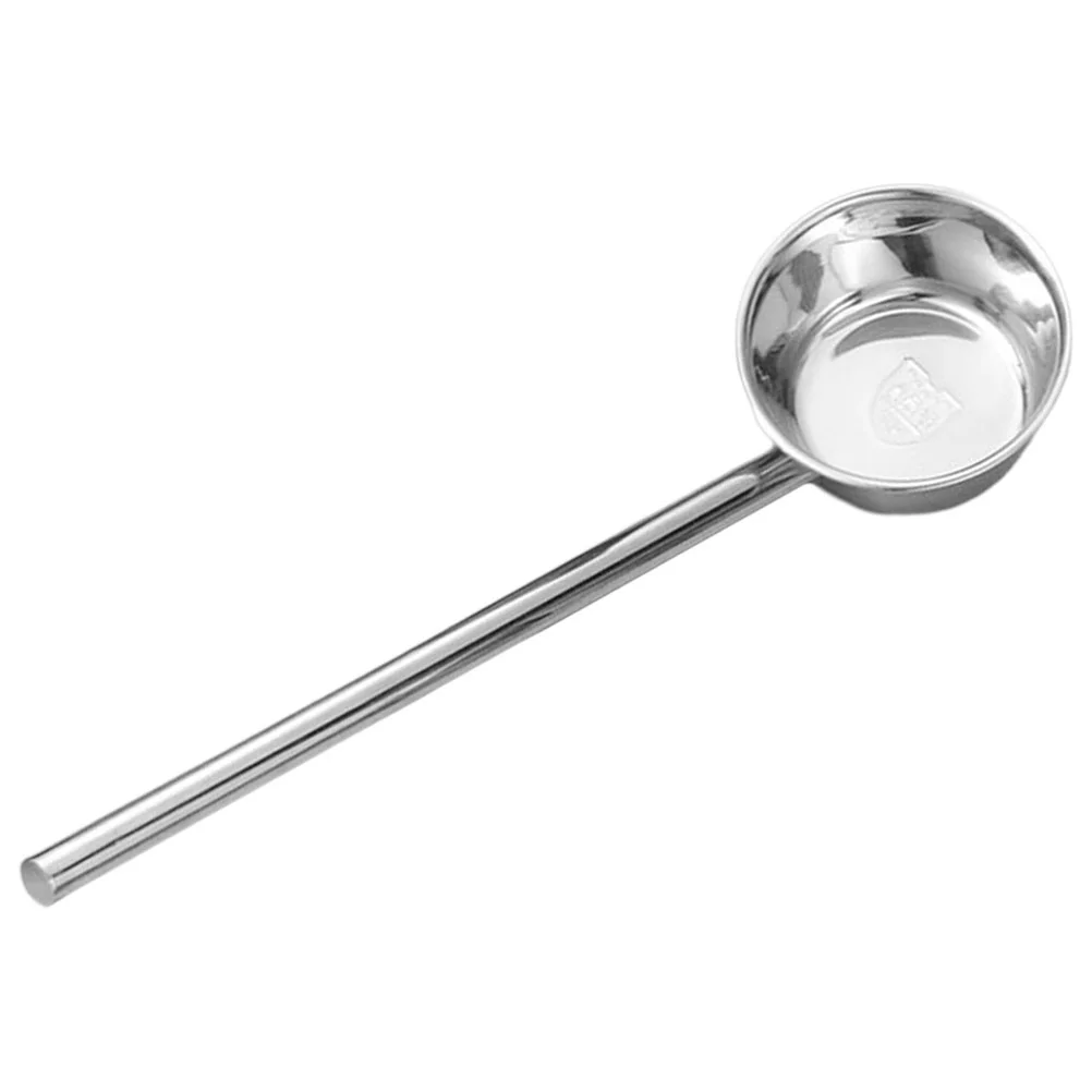 

Long Handle Water Spoon Ladle Household Stainless Steel Kitchen Scoop 304 Metal