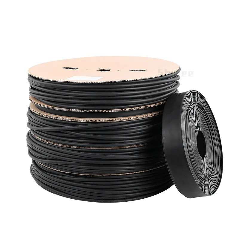 Tubo Termorestringente 5 Mm – Bobina 200 M, Doppia Parete Impermeabile Con Adesivo Hot Melt, Rapporto 2:1, In Poliolefina Reticolata
