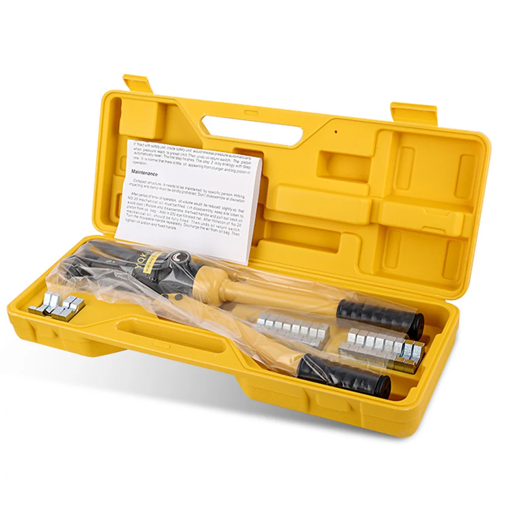 Hydraulic Crimping Tool YQK-70 Pressure 5-8T Household Hydraulic Pliers DIY Cable Terminal Crimping Pliers 6
