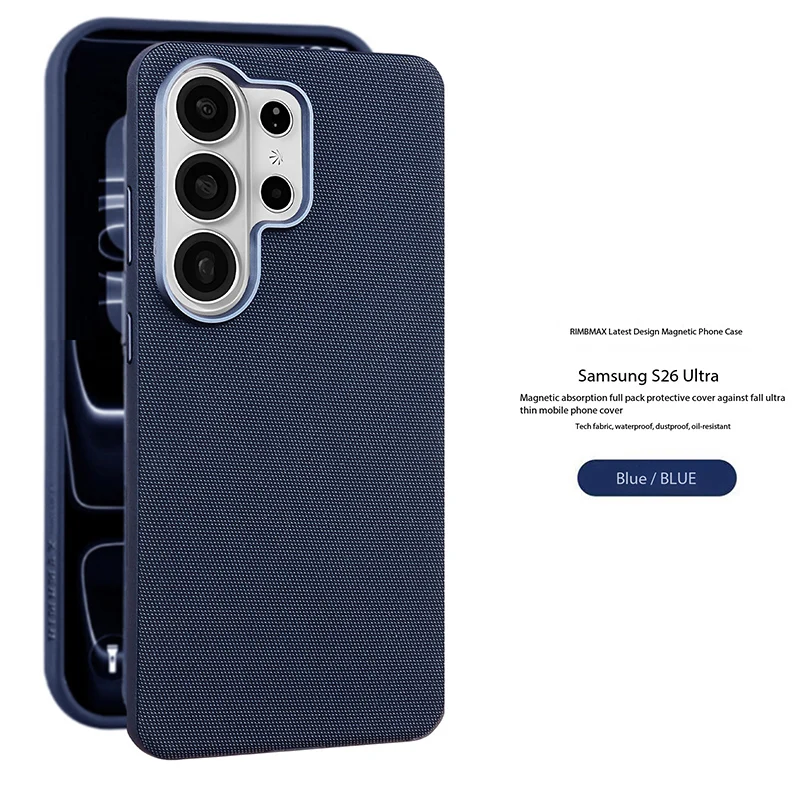 Business Fashion Luxury Magnetic Skin Feel Leather Phone Case - Shockproof Slim Fit Cover