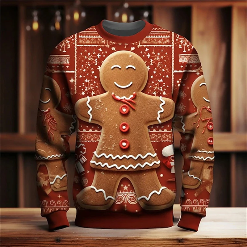 Sweat Noël Petit biscuit unisexe 8 Sweat Noël Petit biscuit unisexe