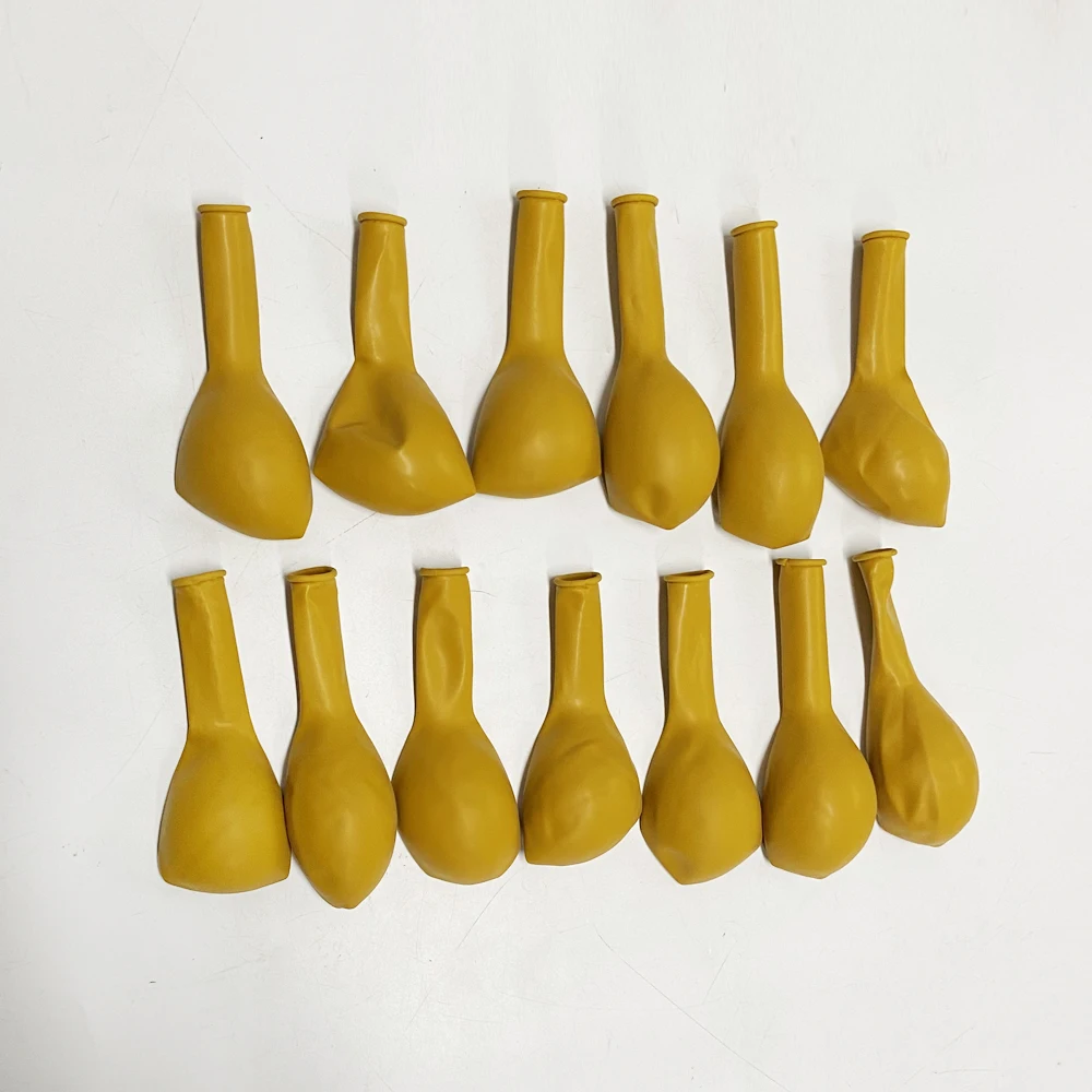10/20/30 Stück 10 Zoll dunkle Khaki-Geburtstagsballons Retro Kaffeebraun Senfgelb Sand Weiß Globos für Hochzeit Babyparty Deko – Detail 20