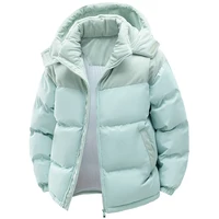 سترة رجالية حامل سترة رجالي شتاء جديد مقنعين هود أسفل سترة الصوف الدافئة جاكيتات رجال الأعمال الترفيه معطف البيسبول معاطف 81 4