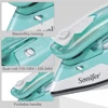 Steam Iron portable Foldable handle 1100W Household Fabric Electric Iron Ceramic soleplate Fast-Heat For Clothes Ironing Sonifer 4