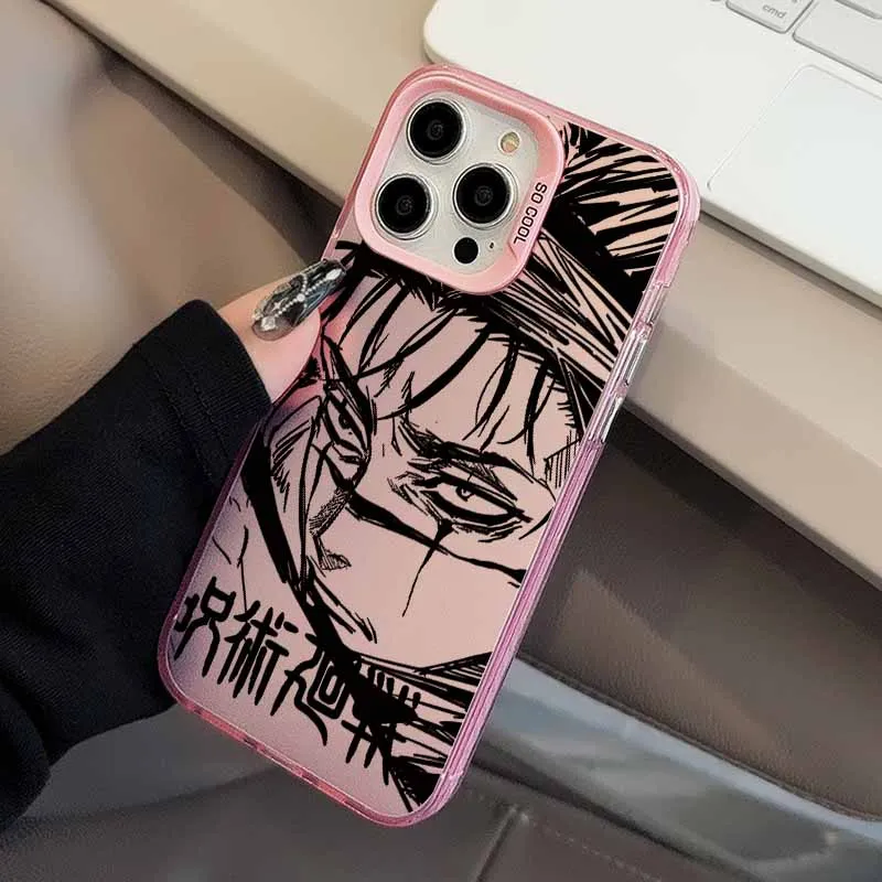 Jujutsu Kaisen Anime Matte Phone Case - Stylish and Durable Design