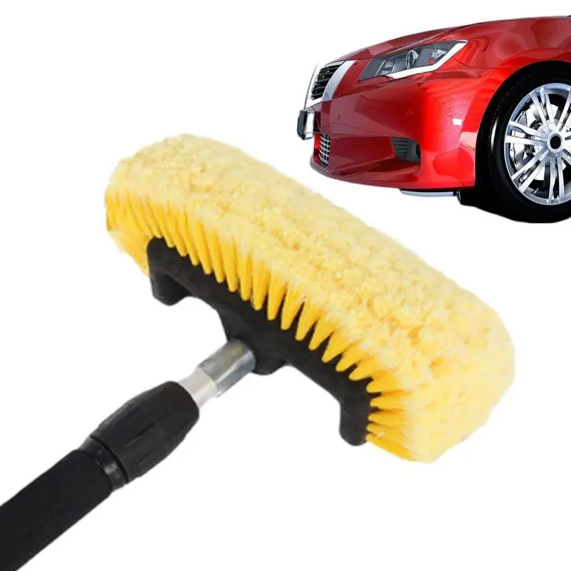 

Cleaner Brush Head For Car Auto Washing Replacement Brush Head With Super Soft Bristles Car Deep Cleaning Supplies For SUV RV