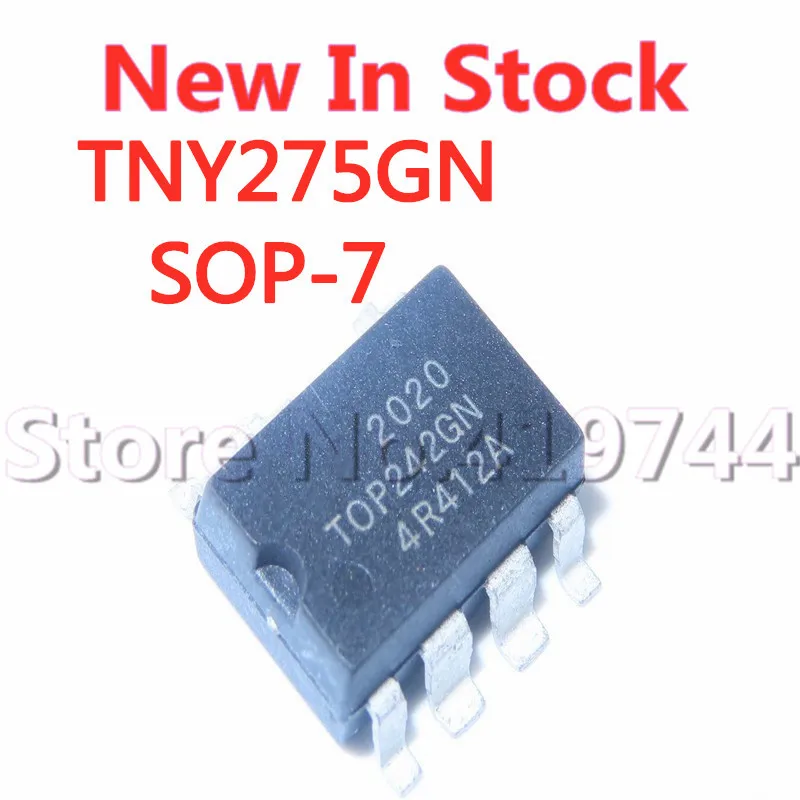

5 шт./партия, TOP242 TOP242GN SOP-7 SMD, микросхема управления питанием, новая Оригинальная интегральная схема