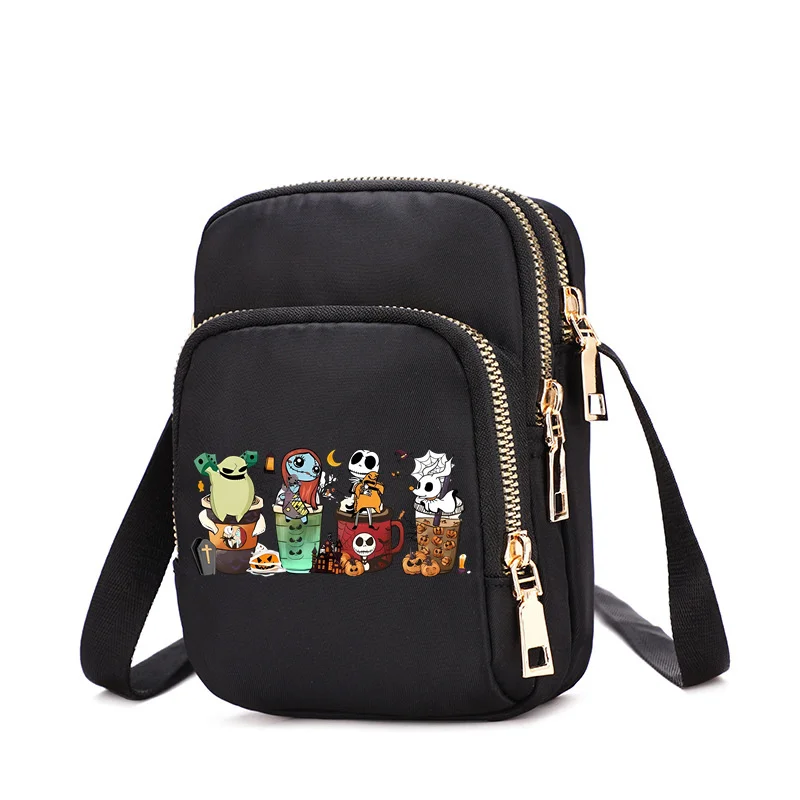 Disney The Nightmare Before Christmas Jack Sally Women's Shoulder Bag Handbag Casual Female Handbag Womens Crossbody Bag Anime 6
