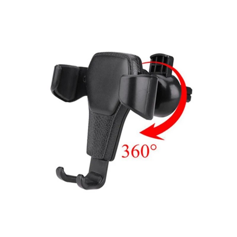 Universal Gravity Car Holder with 360° Rotation Air Vent Clip