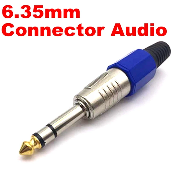 Microphone Jack 6.35 Connector  Microphone Jack 6 35 Connector - 5pcs Diy  6.35mm - Aliexpress