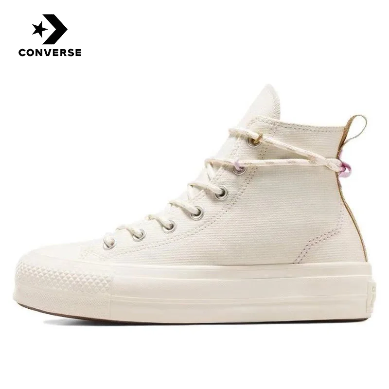 thumbnail image 1 of Converse Chuck Taylor All Star Zapatillas de lona de corte alto antideslizantes y resistentes al desgaste para hombres y mujeres, 1 of 5