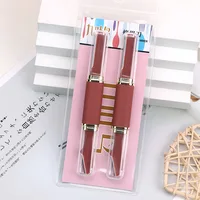 Karsyngirl 1/2pcs Double-end Eyebrow Trimmer Portable Eyebrow Razor Blade Facial Hair Remover Eyebrow Shaping Tool Makeup Tool 2