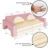 8PCS Modular Kids Play Couch,Kid's Foam Couches for Playroom,Toddler to Teen Sectional Sofa Play Set,Childrens Nugget Couch 2