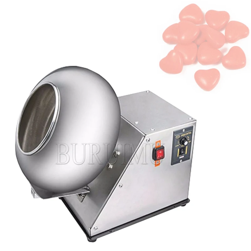 

BY-300 Peanut Chocolate Sugar Coating Machine Stainless Steel Candy Coater Machine