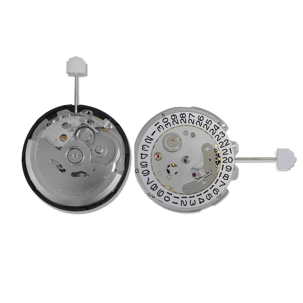 Das chinesische NH35-Uhrwerk kann das japanische NH35-Uhrwerk mit Datum bei 3 Uhr ersetzen. Weißer Kalender, hochpräzise automatische mechanische Uhr – Detail 4