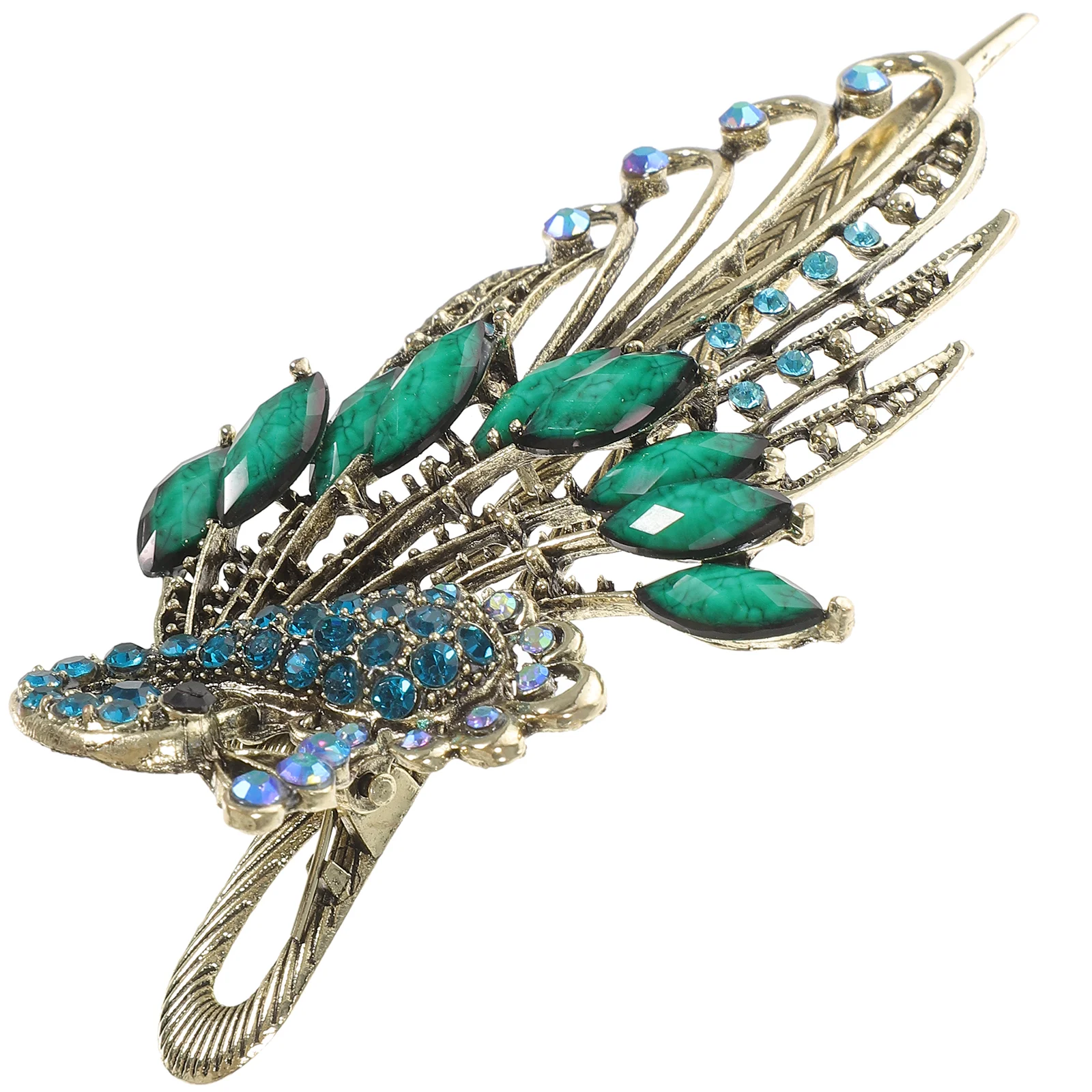 

Wedding Hair Clip 1Pc, 115x6x3cm Rhinestone Hair Barrettes Design Bridal Hair Comb Hair Clip Hair Holders Accessory for Girl