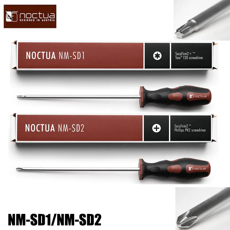 Noctua NM-SD1 고품질 TORX, 15cm 길이®T20 스크루 드라이버, NOCTUA의 Secuirm2 + 에 적합™마그네틱 팁 설치 시스템