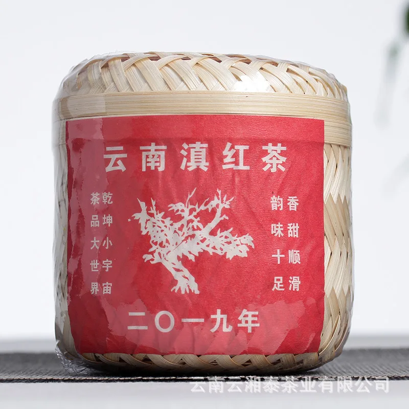 Китай Yunnan Fengqing черный чай натуральный органический Мао Фэн Кунг Фу бамбуковая