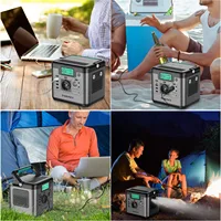 SWAREY S500 Pro 500W (1000W de crête) centrale électrique 518Wh générateur solaire chargeur d'alimentation de secours domestique batterie externe avec panneau solaire 100W 6