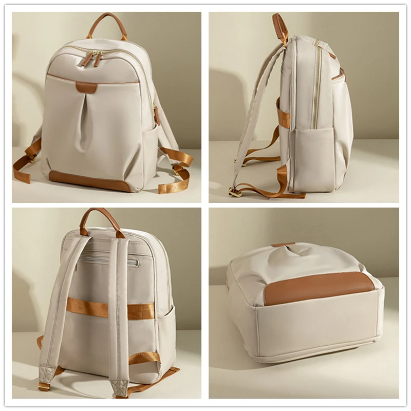 Female Portable Backpacks Fashion Hand-held Travel Backpack for Women 15