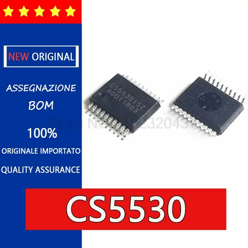 CS5530 New and original CS5530ISZ CS5530 ISZ SSOP20 24 bits A/D