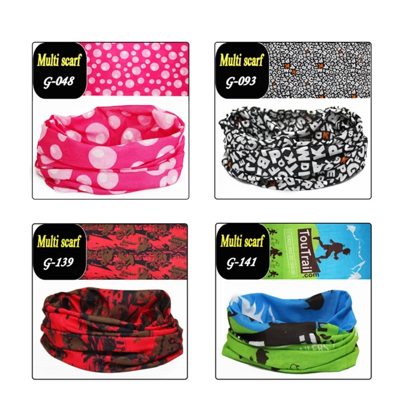 Multifunctional Magic Turban Face Mask for Men and Women, Neck Protection, Outdoor, Fishing, Riding, Variety Scarf, Cycling, Spo