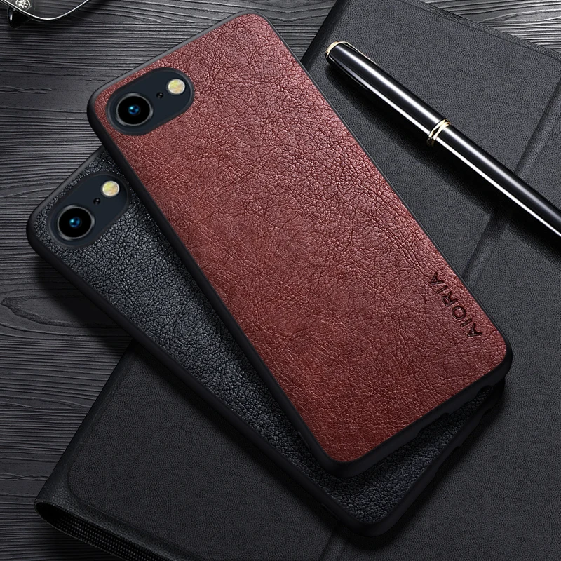 Luxury Leather Business Cover with Simple Design