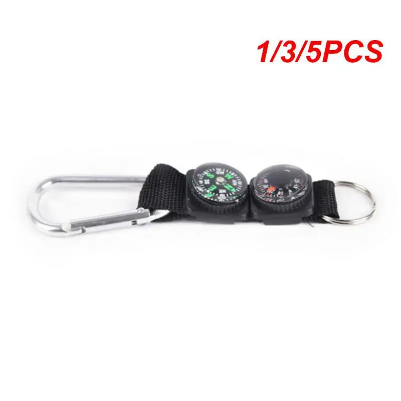 

1/3/5 шт. Многофункциональный 3 в 1 Мини-Карабин фотометр Кемпинг Альпинизм Туризм вешалка брелок для ключей карабин