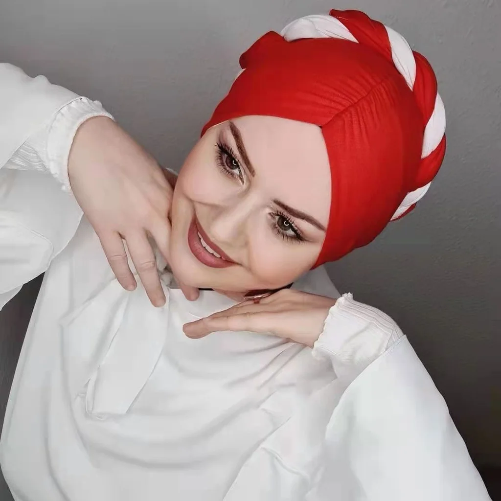 Abaya Muslim Modal Hijab Hijabs For Woman Abayas arabic Scarf Jersey Dress Women Turbans Head Instant Undercap Wrap Islamic Cap