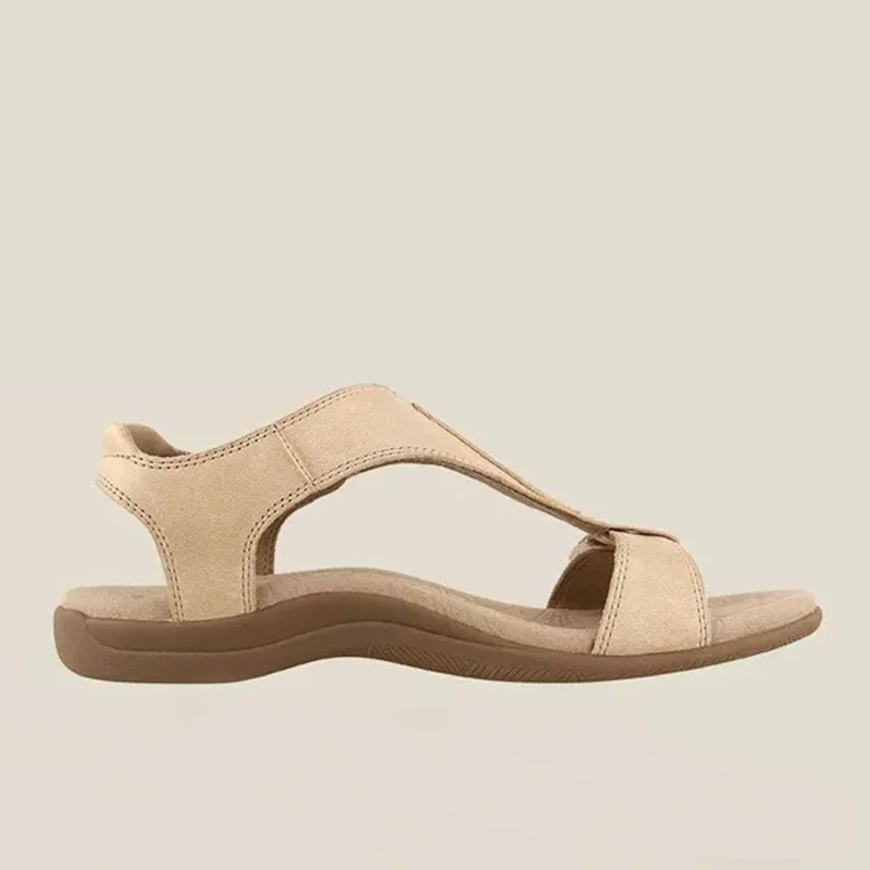 2022 Ankle Strap Lightweight Fashion Sandals Women Summer Open Toes Durable Soft Outdoor Beach Sandals For Women Retro Shoe 