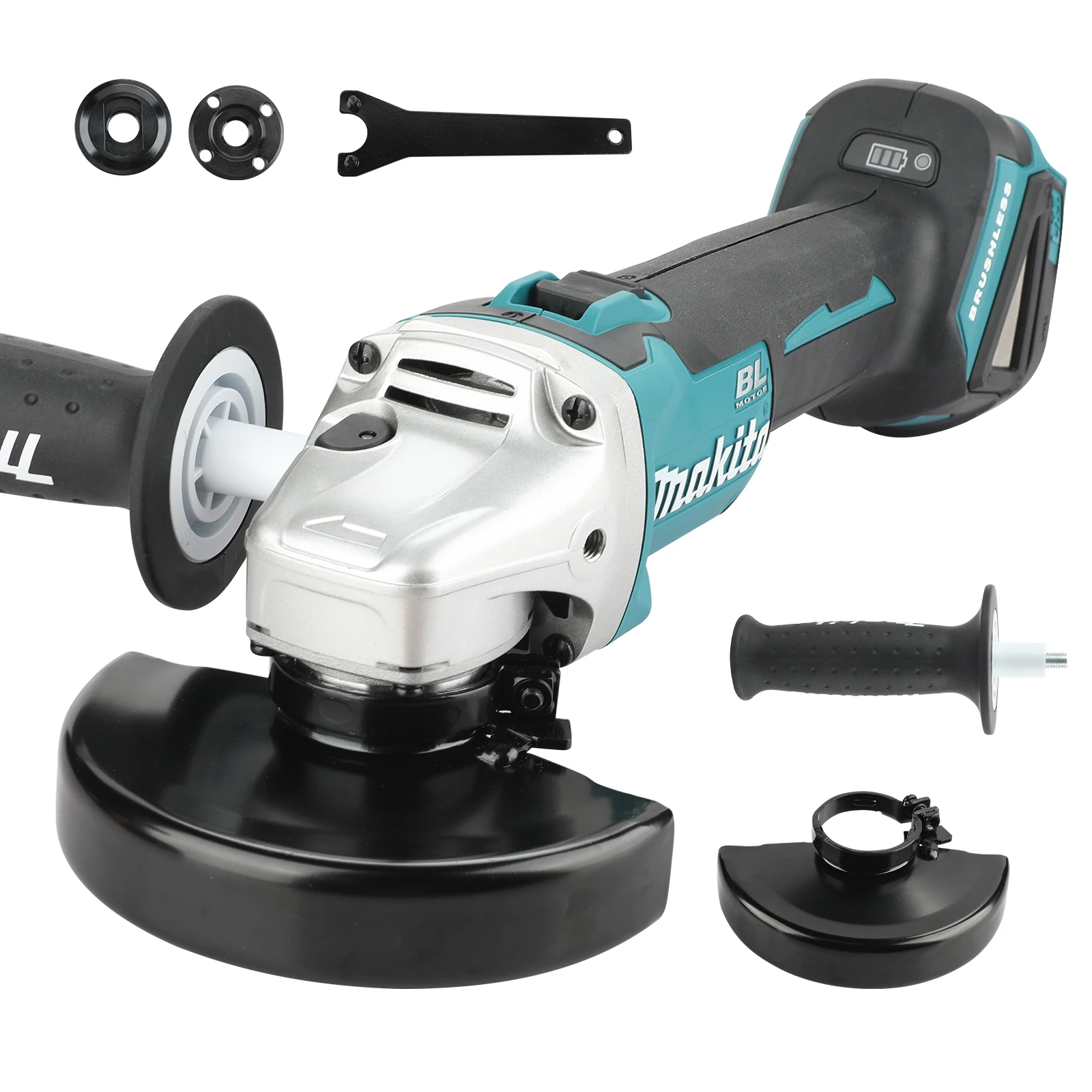Makita 18V 6.0Ah 125mm Brushless Lithium Battery Angle Grinder