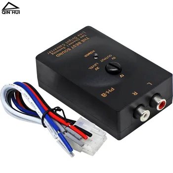 Convertitore di Frequenza Audio per Auto da Alta a Bassa, PH-2 con Funzione di Ritardo, Convertitore Attivo da Audio Alto a Audio Basso