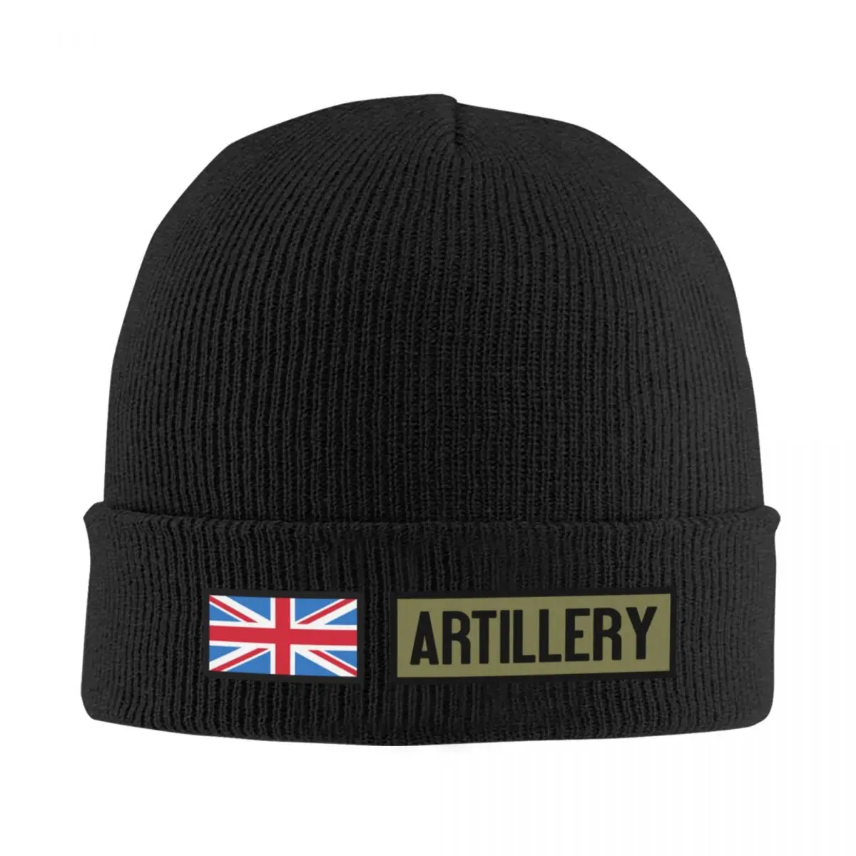 

Union Jack British Flag Artillery Skullies Beanies Caps Cool Winter Warm Men Women Knit Hats Unisex Adult Bonnet Hats