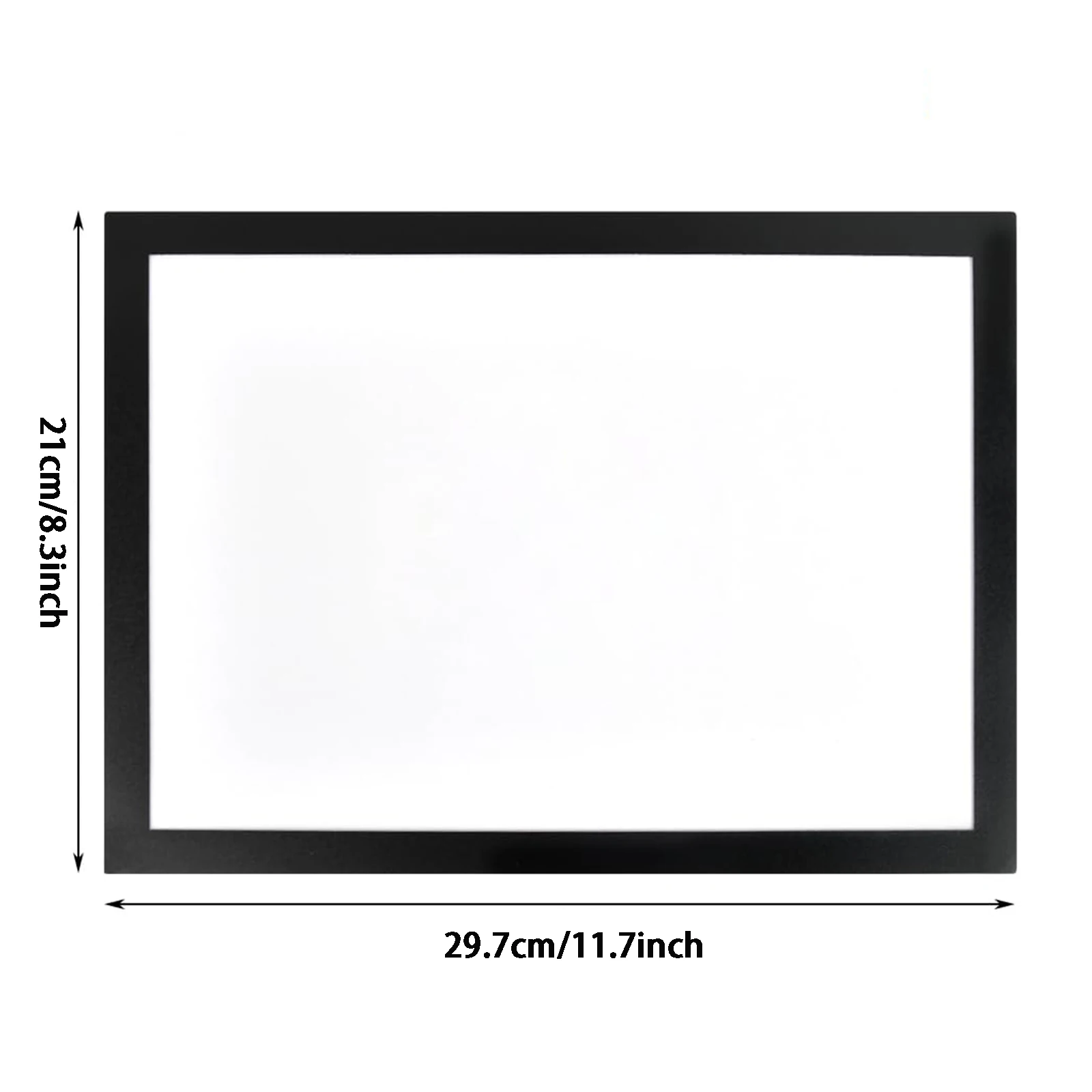 5개 블랙 마그네틱 사진 프레임 A4(11.7x8.3인치) 크기 다이아몬드 아트 사진 프레임, 상 프레임, 자체 접착식, 포스터 프레임